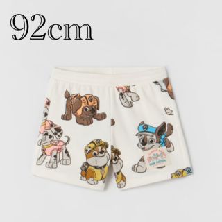 ザラキッズ(ZARA KIDS)の専用です　新品　パウパトロールスウェットシャツ86cm&バミューダパンツ92cm(パンツ/スパッツ)