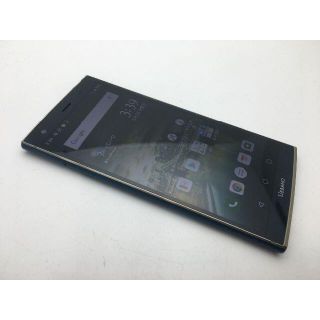 キョウセラ(京セラ)の極美品 SIMフリー au URBANO V04 KYV45 グリーン 234(スマートフォン本体)