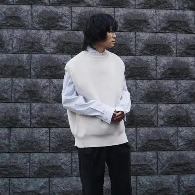 Name. POLYESTER OVERSIZED KNIT VEST