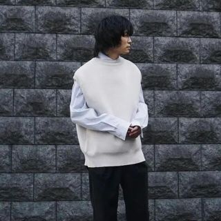 アンユーズド(UNUSED)のName. POLYESTER OVERSIZED KNIT VEST(ベスト)