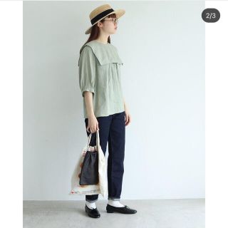 フィグロンドン(fig London)のFig London セーラーカラーブラウス(シャツ/ブラウス(長袖/七分))