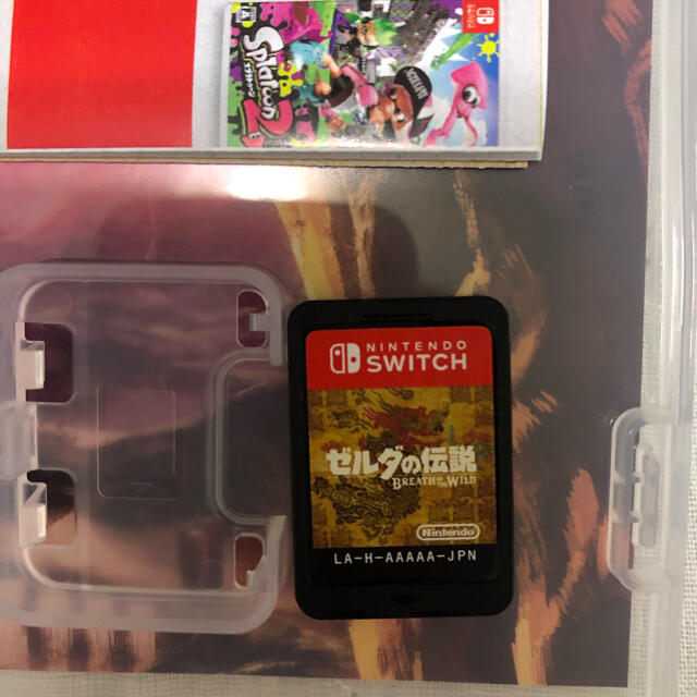 Nintendo Switch(ニンテンドースイッチ)のゼルダの伝説☆ブレスオブザワイルド☆Switch エンタメ/ホビーのゲームソフト/ゲーム機本体(家庭用ゲームソフト)の商品写真