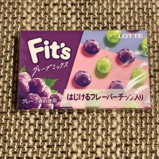 ロッテ　ガム　Fit’s フィッツ　グレープミックス(菓子/デザート)