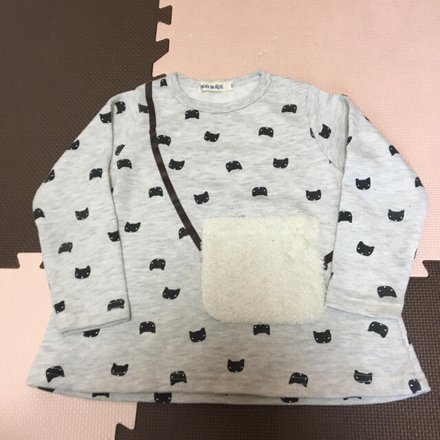 SHOO・LA・RUE(シューラルー)のポケット付きトレーナー　100 キッズ/ベビー/マタニティのキッズ服女の子用(90cm~)(Tシャツ/カットソー)の商品写真