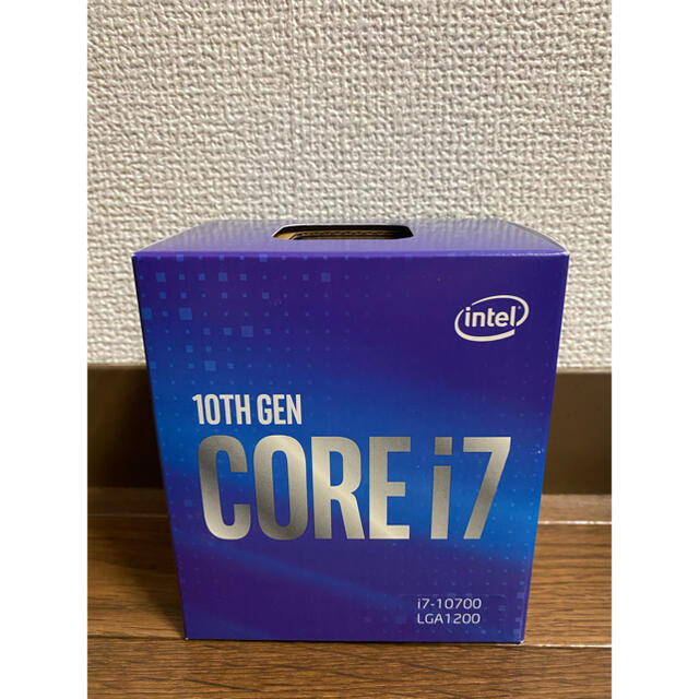 INTEL CPU Comet lake-S BX8070110700スマホ/家電/カメラ