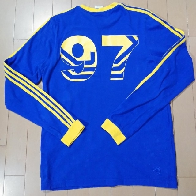 adidas(アディダス)の【値下げ】adidas長袖Tシャツ　メンズM メンズのトップス(Tシャツ/カットソー(七分/長袖))の商品写真