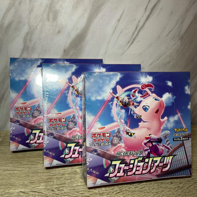 ポケモンカードゲーム フュージョンアーツ 1BOX シュリンク付き