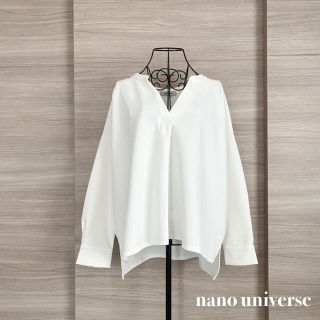 ナノユニバース(nano・universe)のnano universe  ナノユニバース　ジョーゼットスキッパーブラウス(シャツ/ブラウス(長袖/七分))