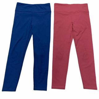 ギャップ(GAP)のGAPFit ハイライズ ブラックアウト リブ アンクル レギンス S 2枚(レギンス/スパッツ)