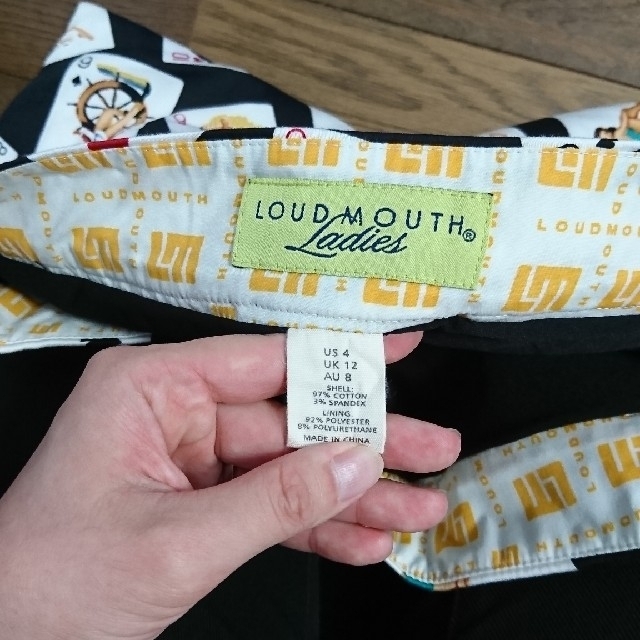 Loudmouth(ラウドマウス)のLOUDMOUTH インナー付きスカート スポーツ/アウトドアのゴルフ(ウエア)の商品写真