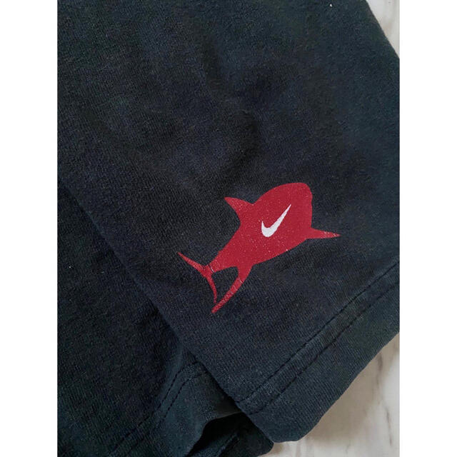 コレクターアイテム vintage nike シャークプリント バスケ Tシャツ