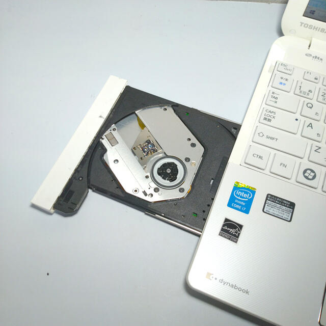 東芝PCi7 メモリ16GB SSD512GB ブルーレイ office2019 - ノートPC