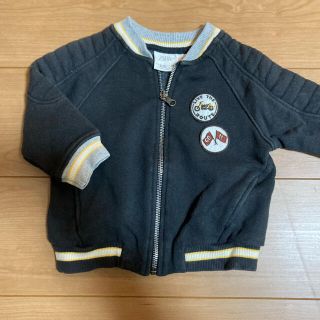 ザラキッズ(ZARA KIDS)のZARA KIDS ジップアップトレーナー  80サイズ(トレーナー)