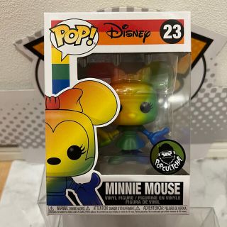 ディズニー(Disney)のFUNKO POP! ミッキーマウス　ミニー　レインボー限定(アニメ/ゲーム)