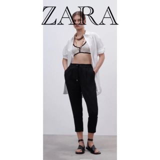 ザラ(ZARA)のZARA パジャマスタイルパンツ サイズs(カジュアルパンツ)