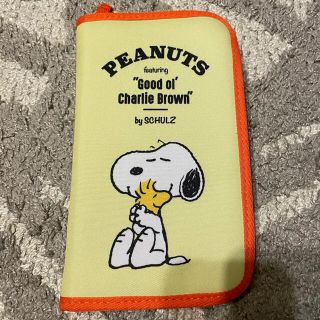 スヌーピー(SNOOPY)のスヌーピー　6穴ポーチ　電卓付き(ファイル/バインダー)