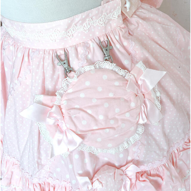 Angelic Pretty(アンジェリックプリティー)のAngelic Pretty キャンディドットスカート レディースのスカート(ひざ丈スカート)の商品写真