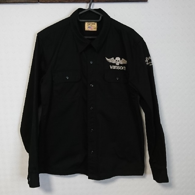 VANSON(バンソン)の《値下げしました》VANSON 長袖シャツ メンズのトップス(Tシャツ/カットソー(七分/長袖))の商品写真