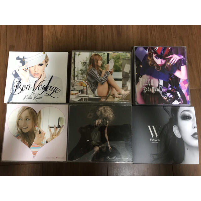 倖田來未　CD&DVD 6枚セット エンタメ/ホビーのCD(ポップス/ロック(邦楽))の商品写真