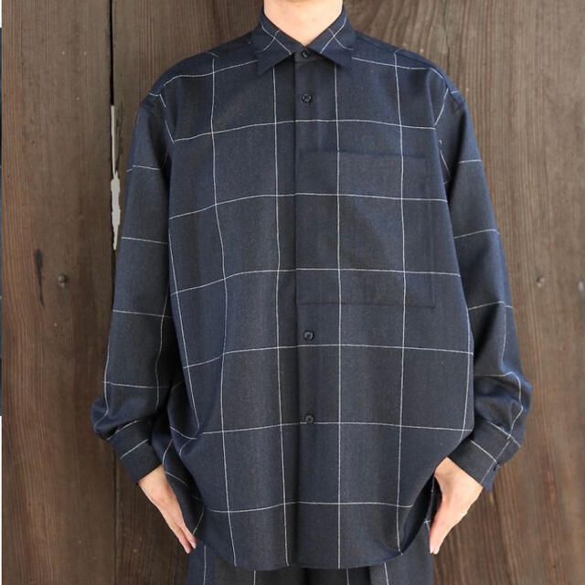 YOKE  20AW OVERSIZED BIG POCKET SHIRTS