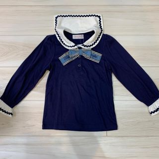 シャーリーテンプル(Shirley Temple)の新品セーラーリボンカットソー 120cm(Tシャツ/カットソー)