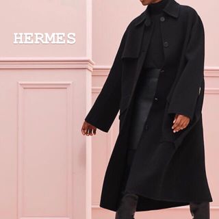 エルメス(Hermes)の⭐︎専用です⭐︎ 新品　HERMES カシミヤ コート(ロングコート)