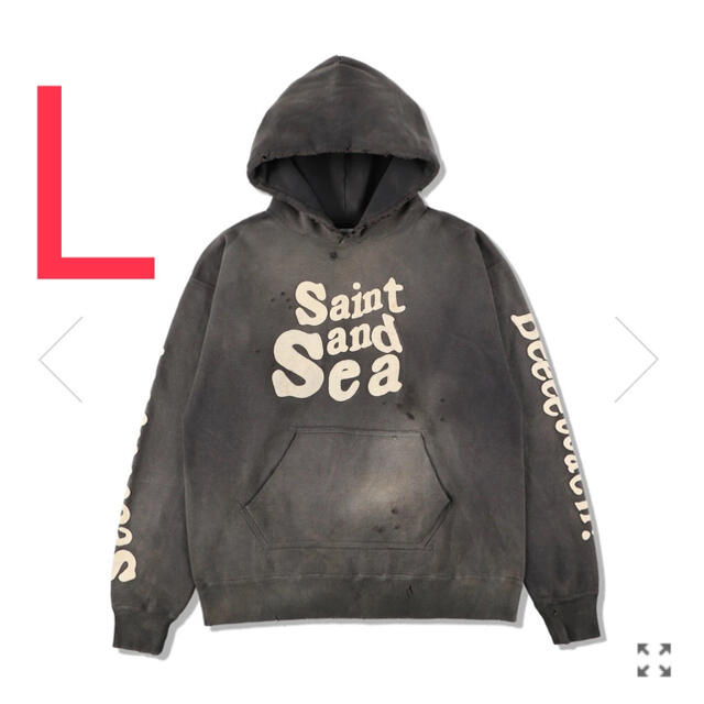 SEA(シー)のSTM X WS HOODIE / BLACK (SM-A21-0000-066 メンズのトップス(パーカー)の商品写真