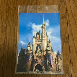 ディズニー(Disney)のTDL◆25周年 シンデレラ城(昼)◆ポストカード(その他)