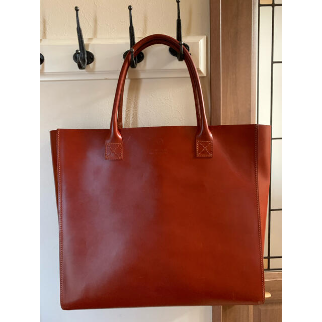 GLENROYAL(グレンロイヤル)のGLENROYAL  BIG TOTE BAG Oxford Tan メンズのバッグ(トートバッグ)の商品写真