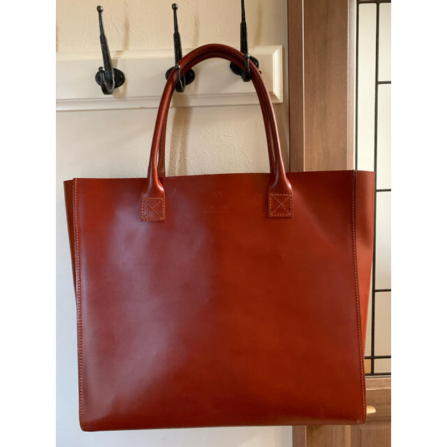 GLENROYAL(グレンロイヤル)のGLENROYAL  BIG TOTE BAG Oxford Tan メンズのバッグ(トートバッグ)の商品写真