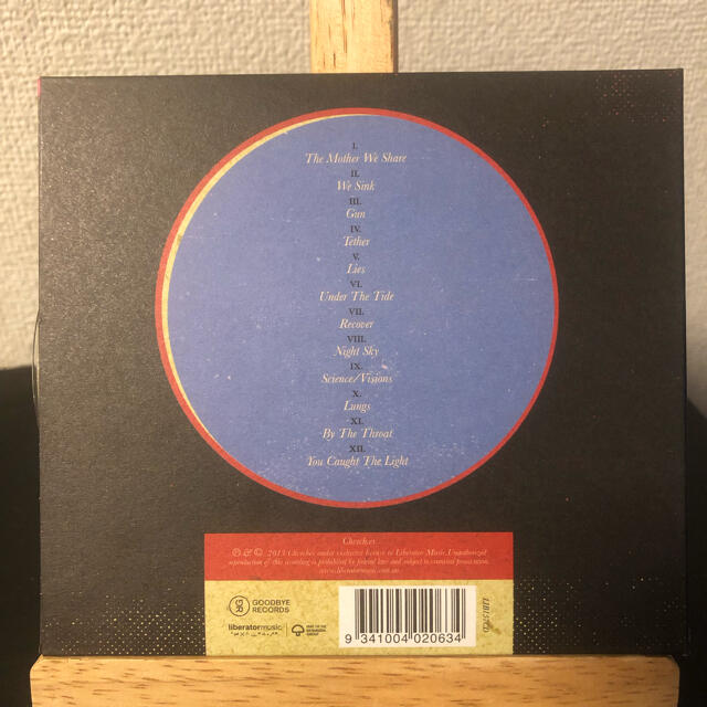 チャーチズ The Bones of What You Believe 輸入盤 エンタメ/ホビーのCD(ポップス/ロック(洋楽))の商品写真