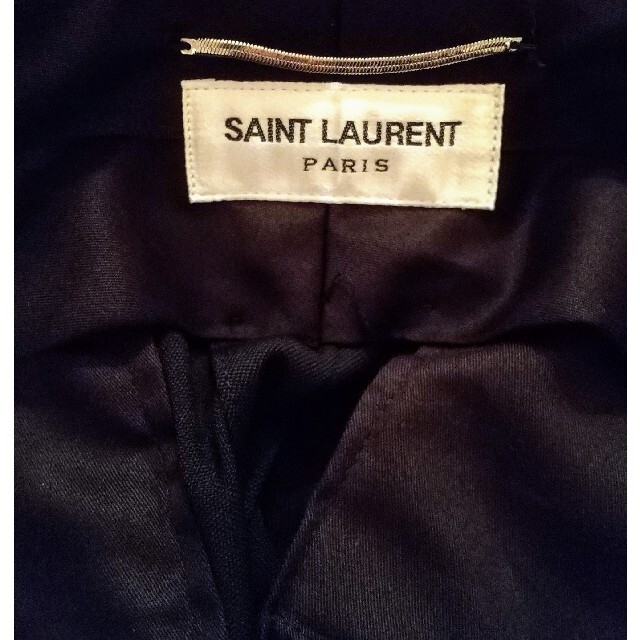 Saint Laurent(サンローラン)の新品　AW20 サンローラン　スモーキングジャケット　パンツ　セットアップ 48 メンズのジャケット/アウター(テーラードジャケット)の商品写真