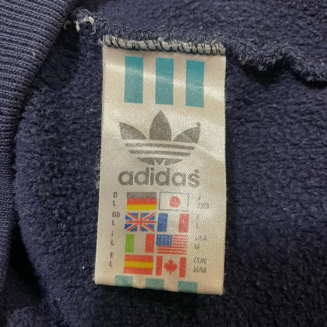 adidas(アディダス)の90s アディダス　ワンポイントトレフォイルロゴ　スエット メンズのトップス(スウェット)の商品写真