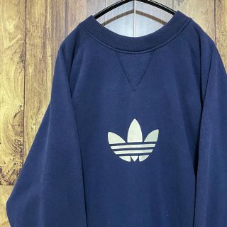 アディダス(adidas)の90s アディダス　ワンポイントトレフォイルロゴ　スエット(スウェット)