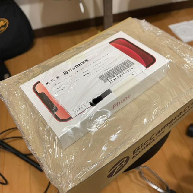 【SIMフリー】iPhone 12  6.1型 64GB デュアルSIM RED