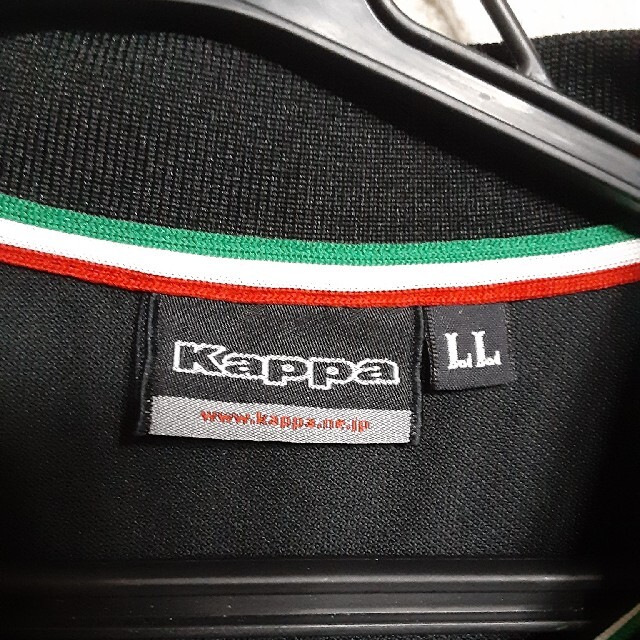 Kappa(カッパ)のKappaポロシャツブラック スポーツ/アウトドアのゴルフ(ウエア)の商品写真