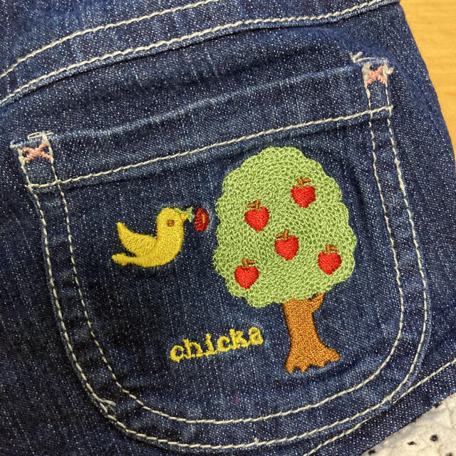 CHICKA CHICKA BOOM BOOM(チッカチッカブーンブーン)のデニムショートパンツ キッズ/ベビー/マタニティのキッズ服男の子用(90cm~)(パンツ/スパッツ)の商品写真