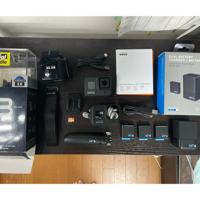 GoPro(ゴープロ)のGoPro HERO8 Black バッテリーパックセット スマホ/家電/カメラのカメラ(コンパクトデジタルカメラ)の商品写真