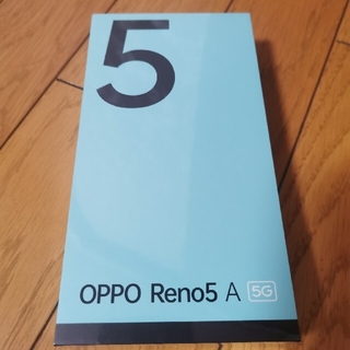 OPPO RENO5 A 5G 対応スマートフォン SIMフリー(スマートフォン本体)