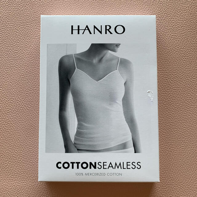 Drawer(ドゥロワー)の【新品未使用】HANRO ハンロ COTTON SEAMLESS キャミソール レディースのトップス(キャミソール)の商品写真