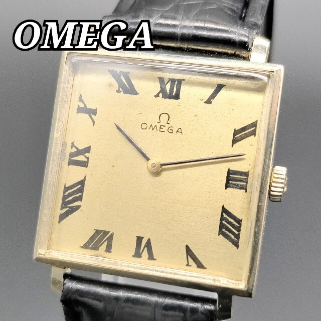 OMEGA - 14金無垢★OMEGAオメガ★メンズ腕時計 手巻き アンティーク ビンテージ