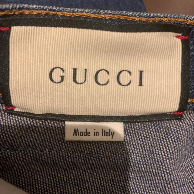 Gucci(グッチ)のGUCCIデニムパンツ レディースのパンツ(デニム/ジーンズ)の商品写真