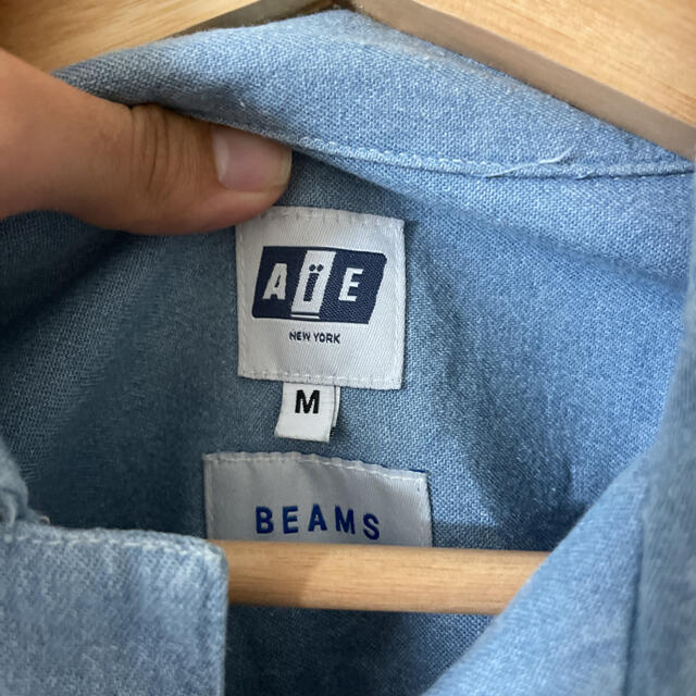 BEAMS(ビームス)のBEAMS AIE ギャザーシャツ メンズのトップス(シャツ)の商品写真