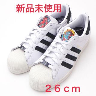 アディダス(adidas)の【新品未使用】スーパースター　風神雷神　アディダスオリジナルス　26センチ(スニーカー)