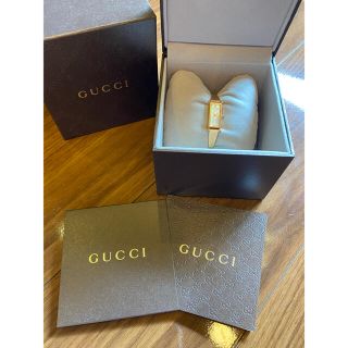 グッチ(Gucci)のGUCCI レディース　腕時計　一粒ダイヤ　1500L(腕時計)