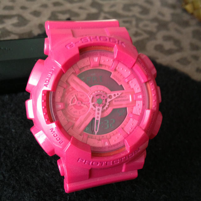 Baby-G(ベビージー)のG-SHOCK💗ピンク腕時計 レディースのファッション小物(腕時計)の商品写真