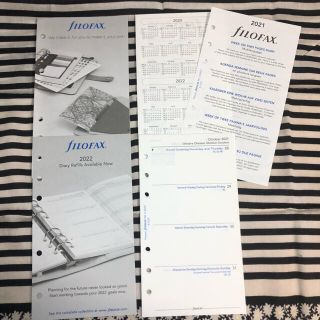 ファイロファックス(Filofax)の値下げ★filofax(ファイロファックス)バイブルリフィルセット2021(カレンダー/スケジュール)