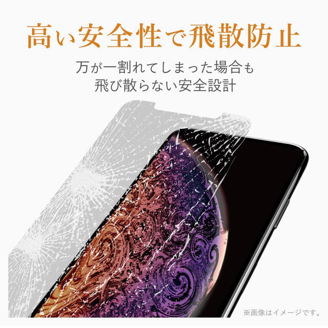 ELECOM(エレコム)のエレコム iPhone SE2 8 / 7 / 6s / 6ガラスフィルム スマホ/家電/カメラのスマホアクセサリー(保護フィルム)の商品写真