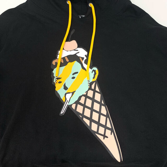 BILLIONAIRE BOYS CLUB ICECREAM パーカー　L 黒色 2