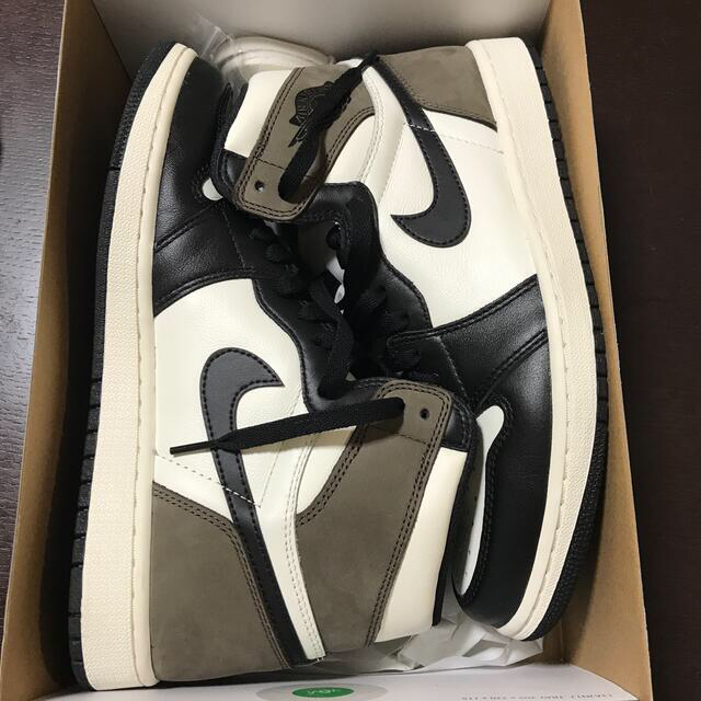 AIR JORDAN1 "DARK MOCHA" 27.5cm靴/シューズ